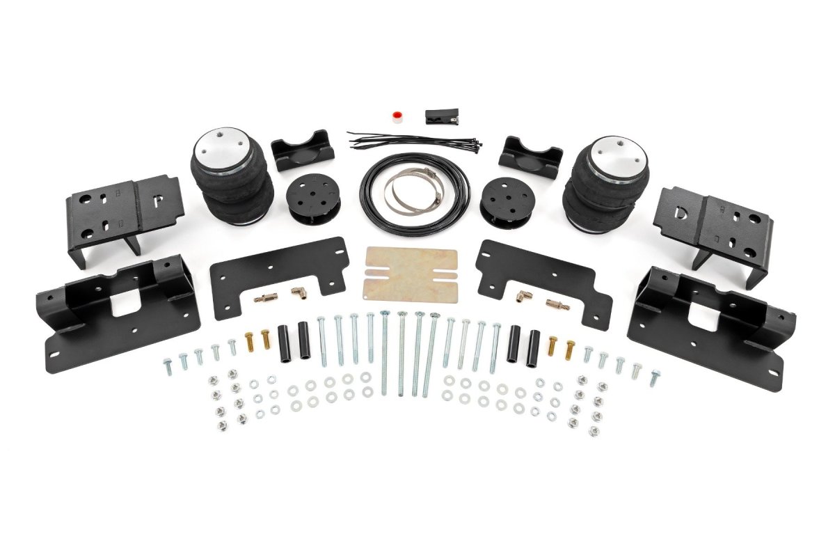 Mercedes-Benz Sprinter Air Spring Kit - Rear - Rough Country - Double Convoluted, 5,000 lb Capacity - '19-'25
